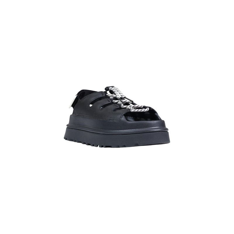 UGG Black Polyethylene Flat Sandals - GoldenGlow Toggle