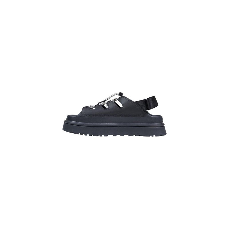 UGG Black Polyethylene Flat Sandals - GoldenGlow Toggle