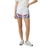 County of Milan White Cotton Short And Mini Shorts