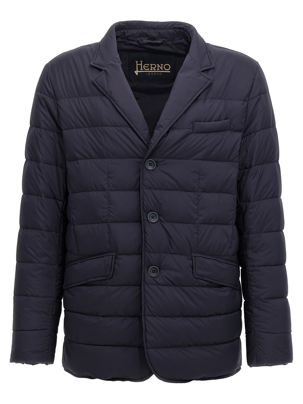 Herno Blue Polyamide Jacket