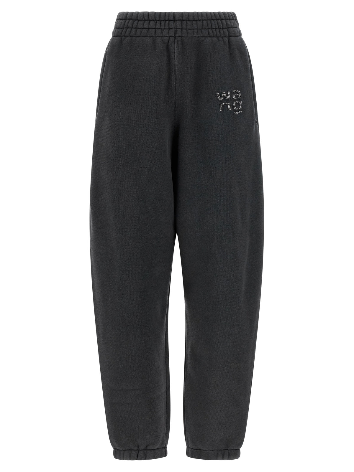 T BY ALEXANDER WANG Black Cotton Joggers (Workout Pants)