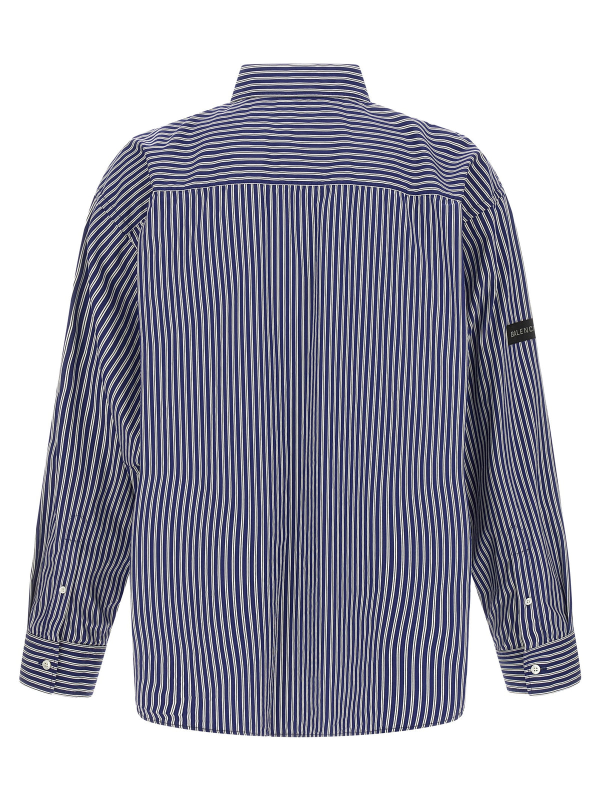 Balenciaga Blue Cotton Blouse