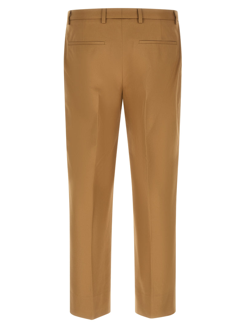 Gucci Beige Cotton Casual Pants - Stylish & Comfortable
