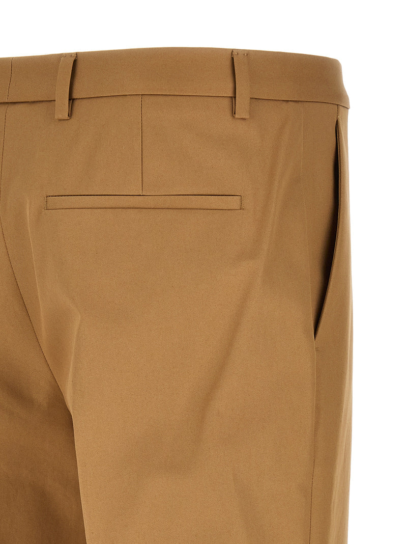 Gucci Beige Cotton Casual Pants - Stylish & Comfortable