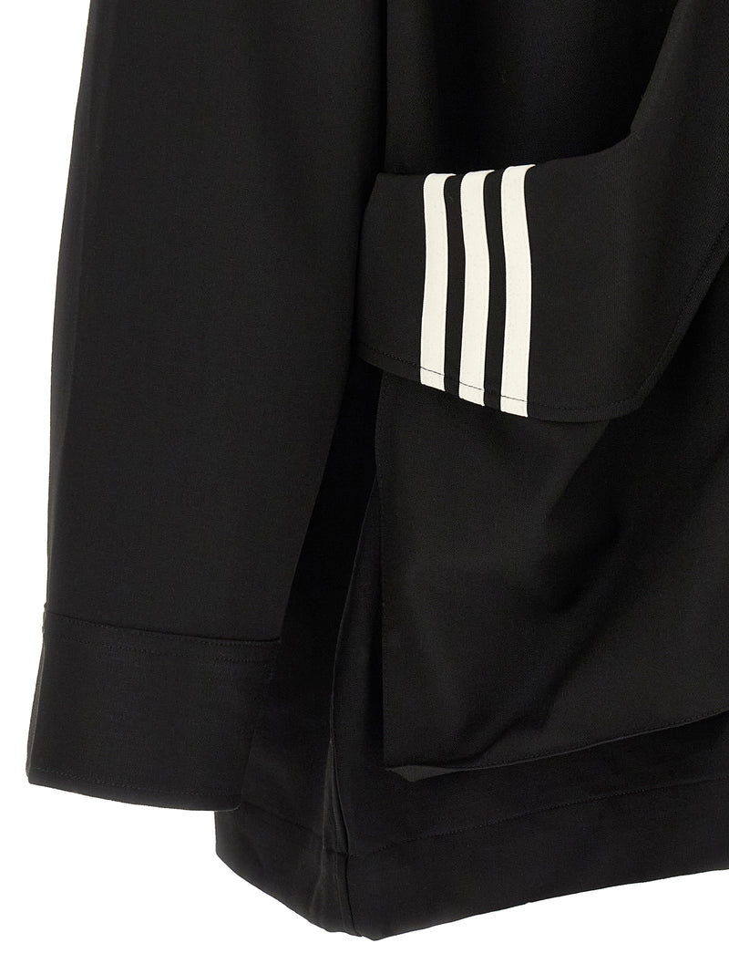 Y-3 Black Wool Blazer - Avant-Garde Urban Elegance