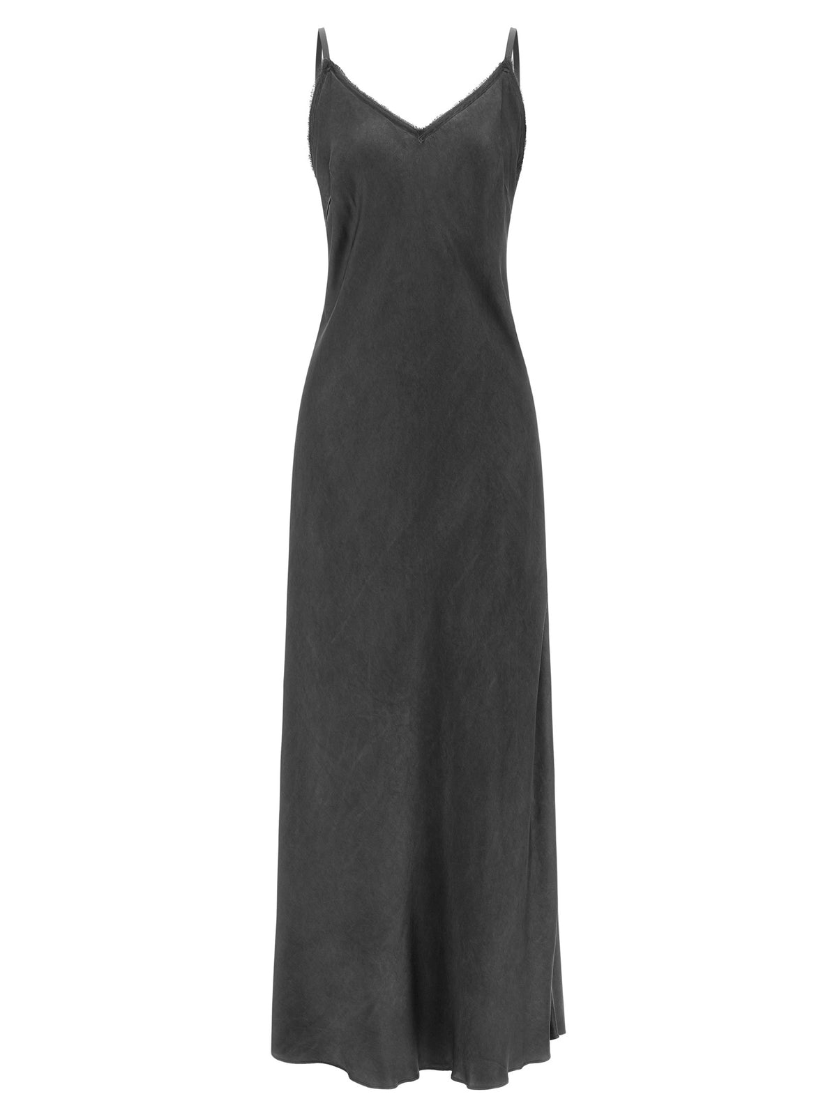 PINKO Black Viscose Long Dress