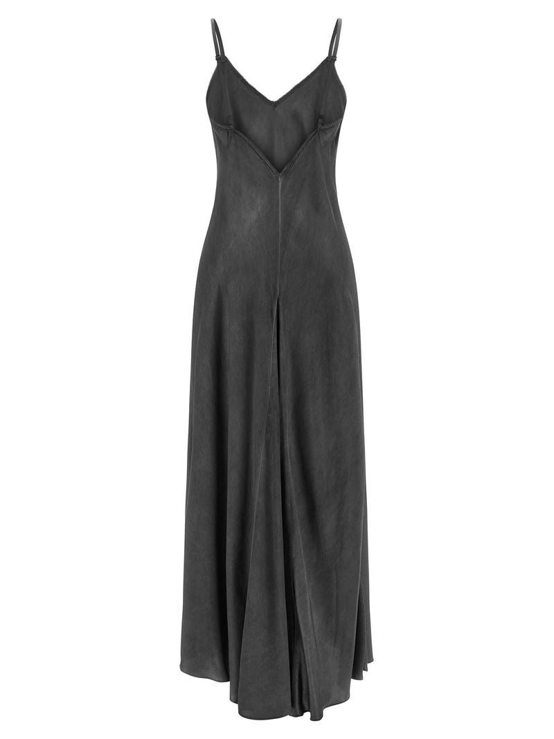 PINKO Viper Black Viscose Long Dress for Women
