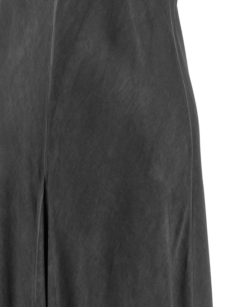 PINKO Viper Black Viscose Long Dress for Women