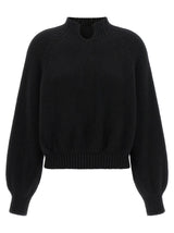 Khaite Black Cashmere Cardigan