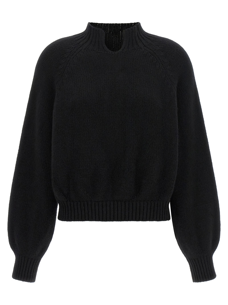 Khaite Cain Black Cashmere Cardigan for Women