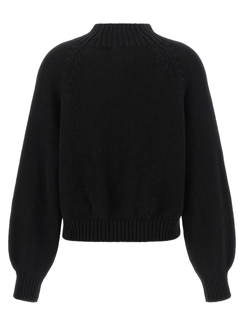 Khaite Cain Black Cashmere Cardigan for Women