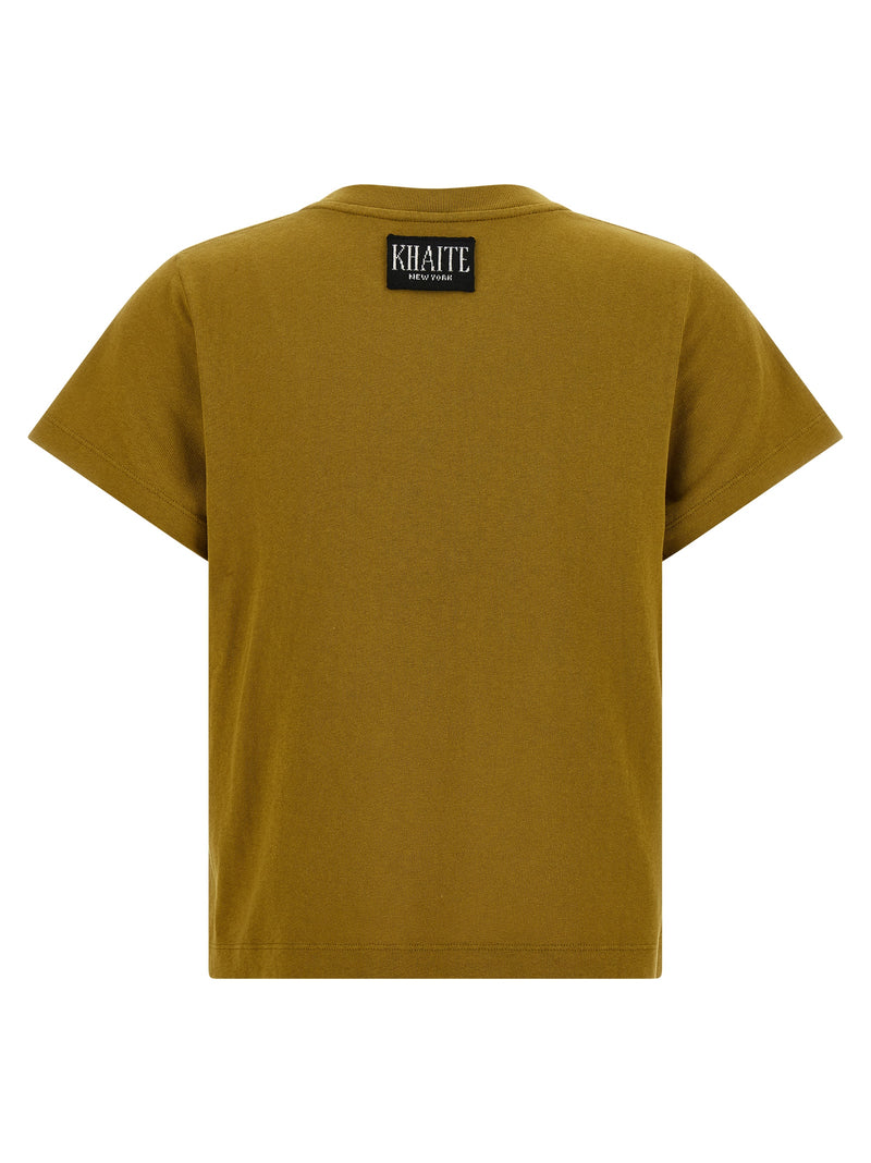 Khaite The Emmylou Multicolor Cotton T-Shirt