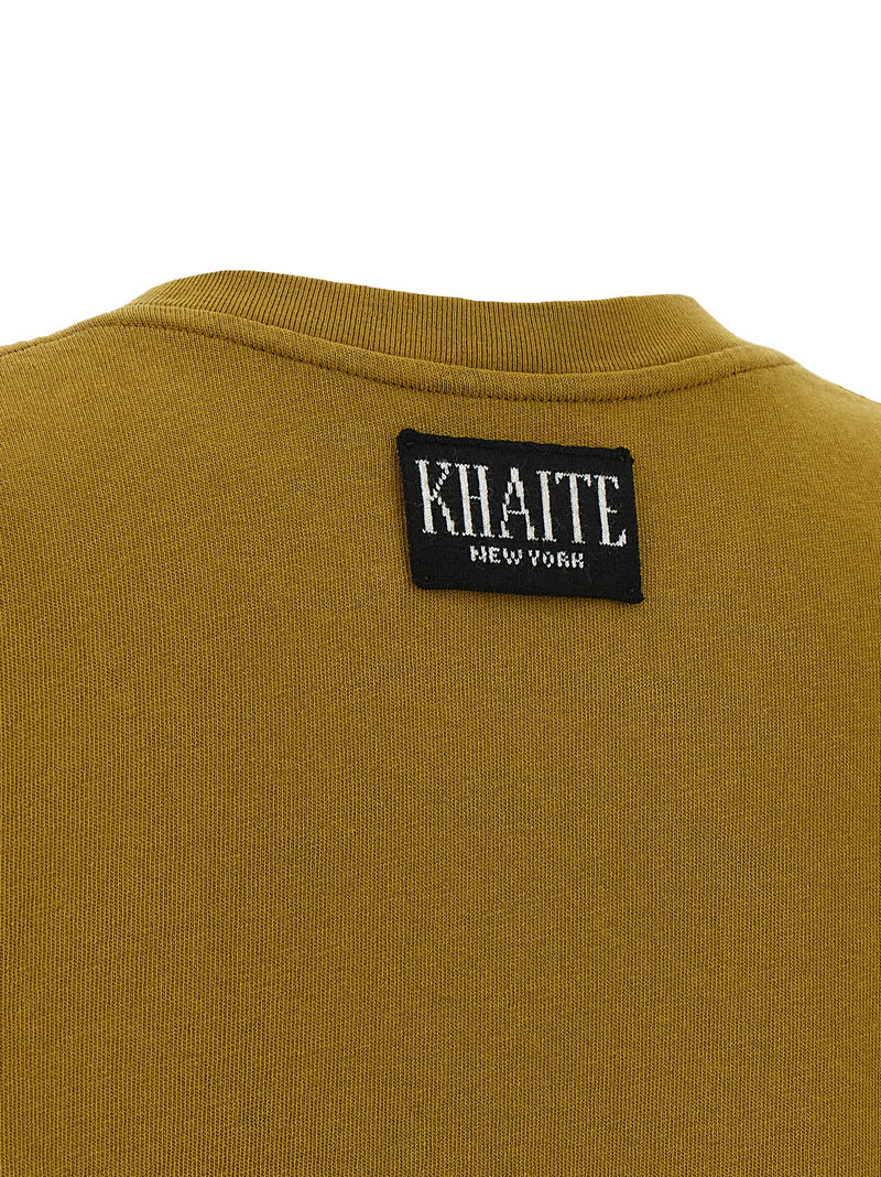 Khaite The Emmylou Multicolor Cotton T-Shirt