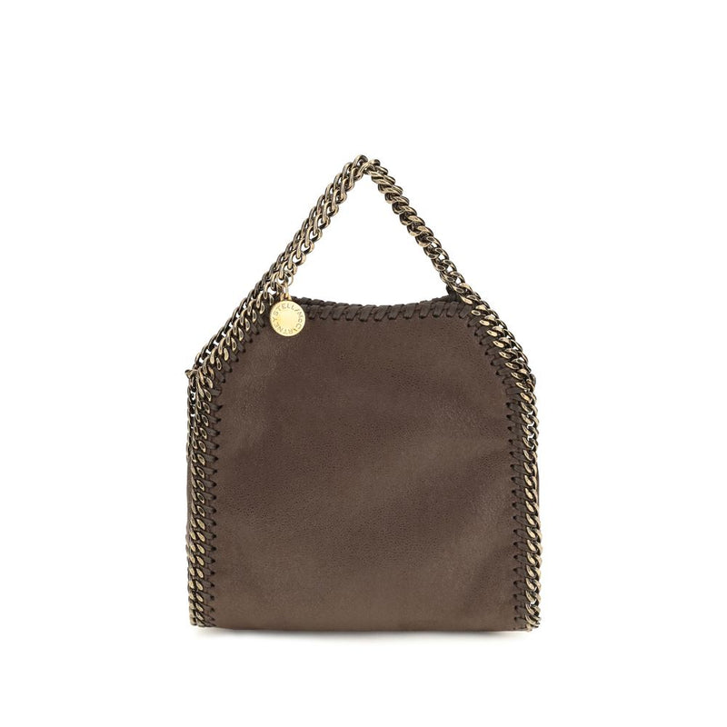 Stella McCartney Falabella Tiny Brown Suede Leather Shoulder Bag