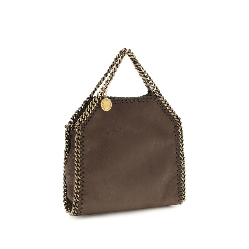 Stella McCartney Falabella Tiny Brown Suede Leather Shoulder Bag