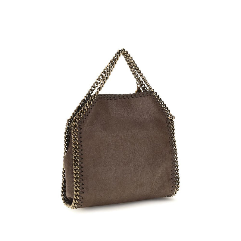 Stella McCartney Falabella Tiny Brown Suede Leather Shoulder Bag
