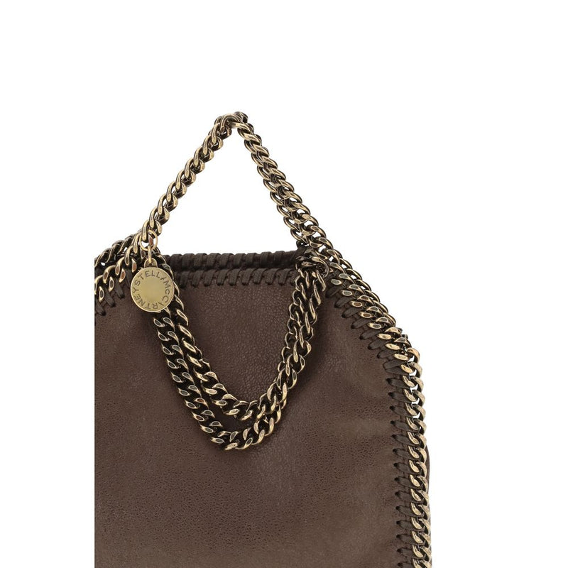 Stella McCartney Falabella Tiny Brown Suede Leather Shoulder Bag