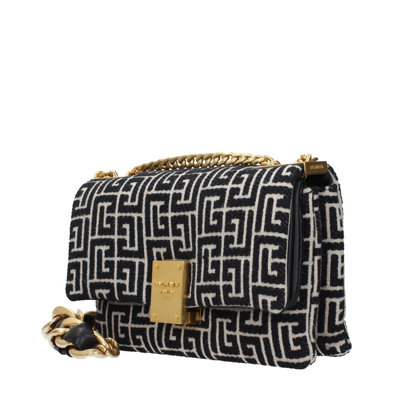 Balmain Black Fabric Crossbody Bag - Stylish & Versatile