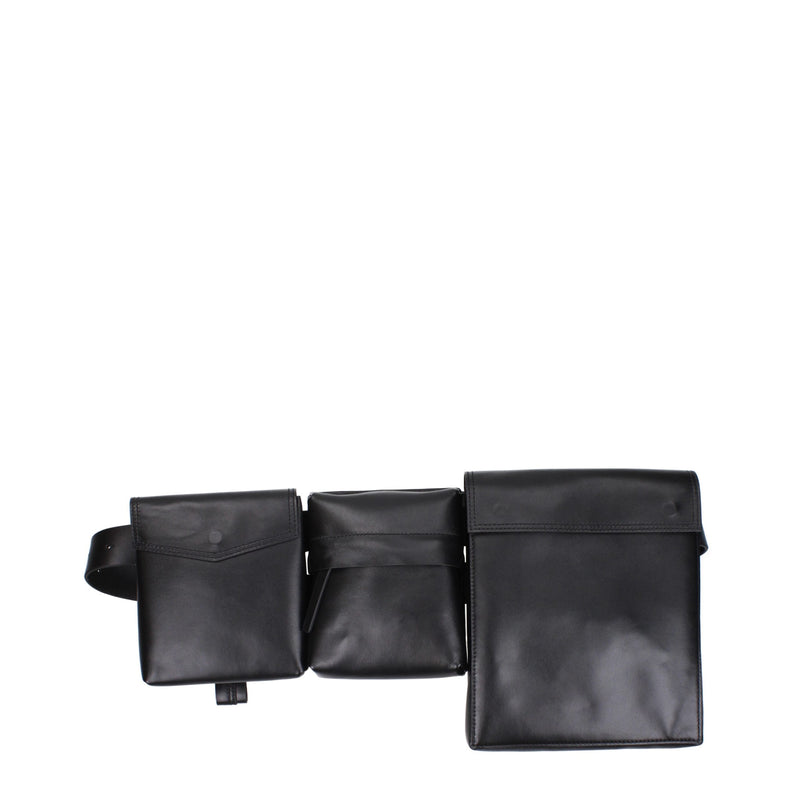 The Attico Black Leather Backpack - Stylish & Functional