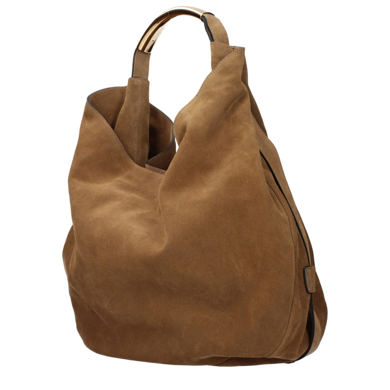 Moschino Brown Leather Shoulder Bag - Vintage Style