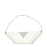 The Attico White Leather Handbag