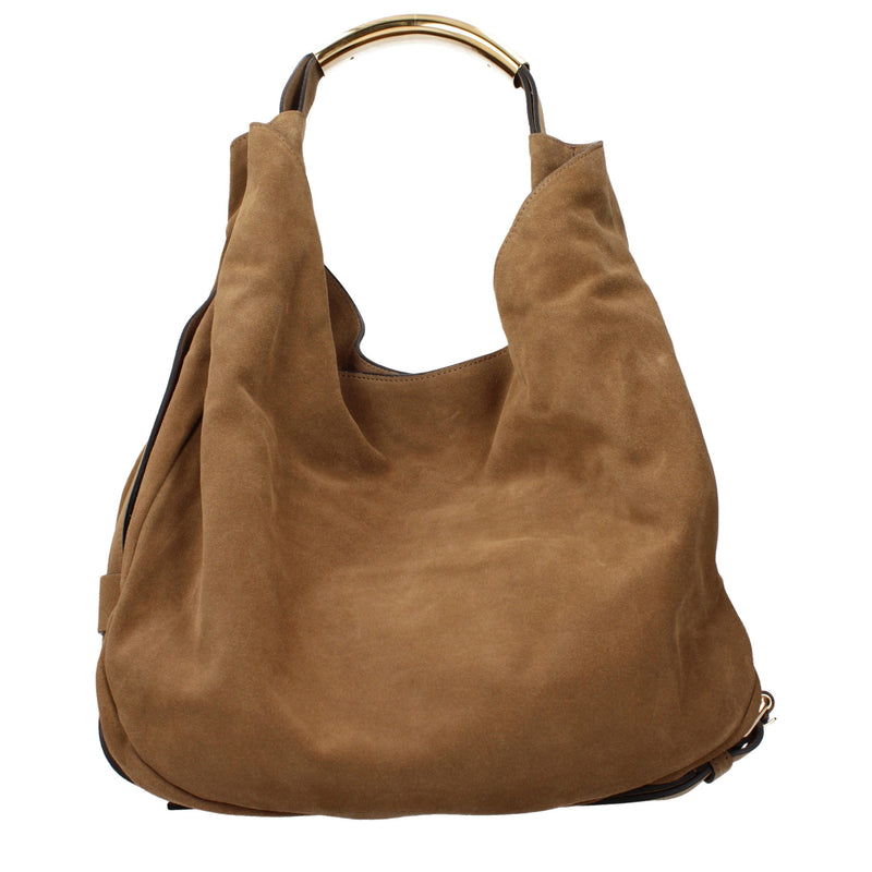 Moschino Brown Leather Shoulder Bag - Vintage Style