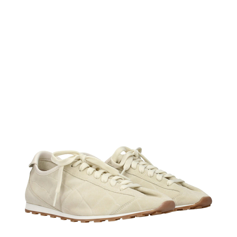 Jacquemus Beige Leather Sneakers for Women