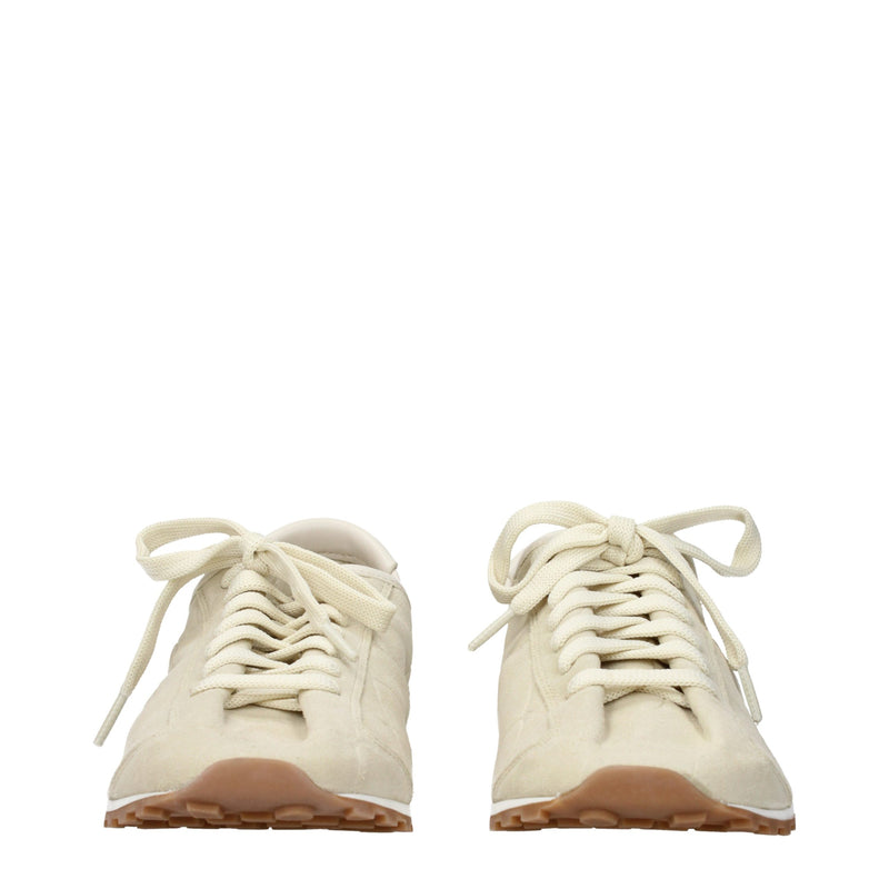Jacquemus Beige Leather Sneakers for Women