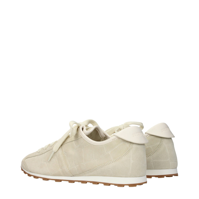 Jacquemus Beige Leather Sneakers for Women
