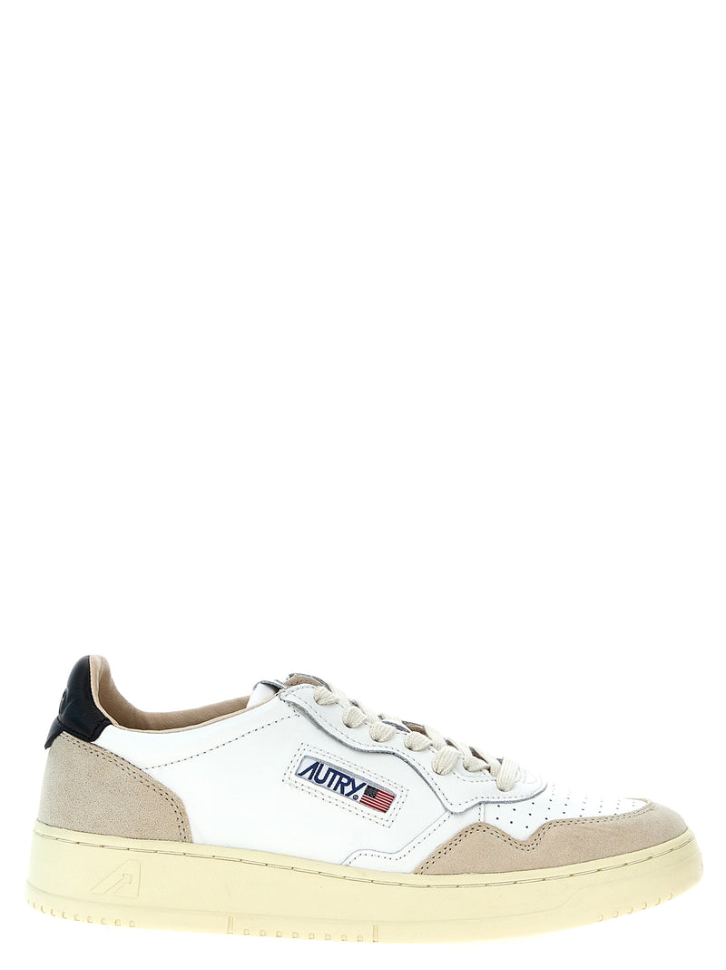 Autry Medalist Low Multicolor Leather Sneakers for Men