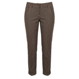 Jacob Cohen Brown Wool Women Pants