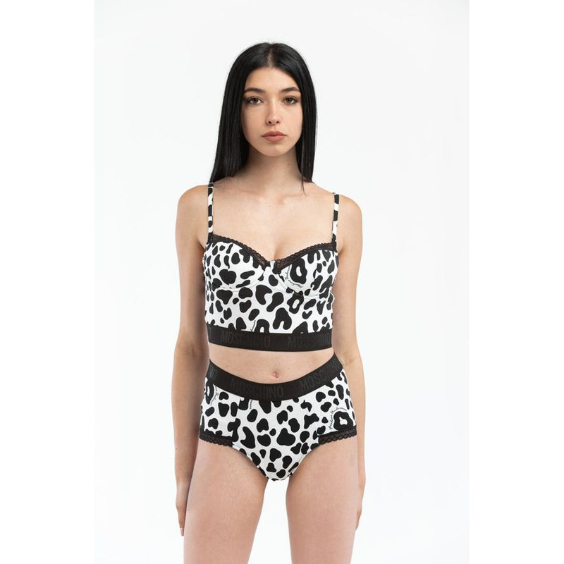 Moschino Black Modal Tank Top for Women