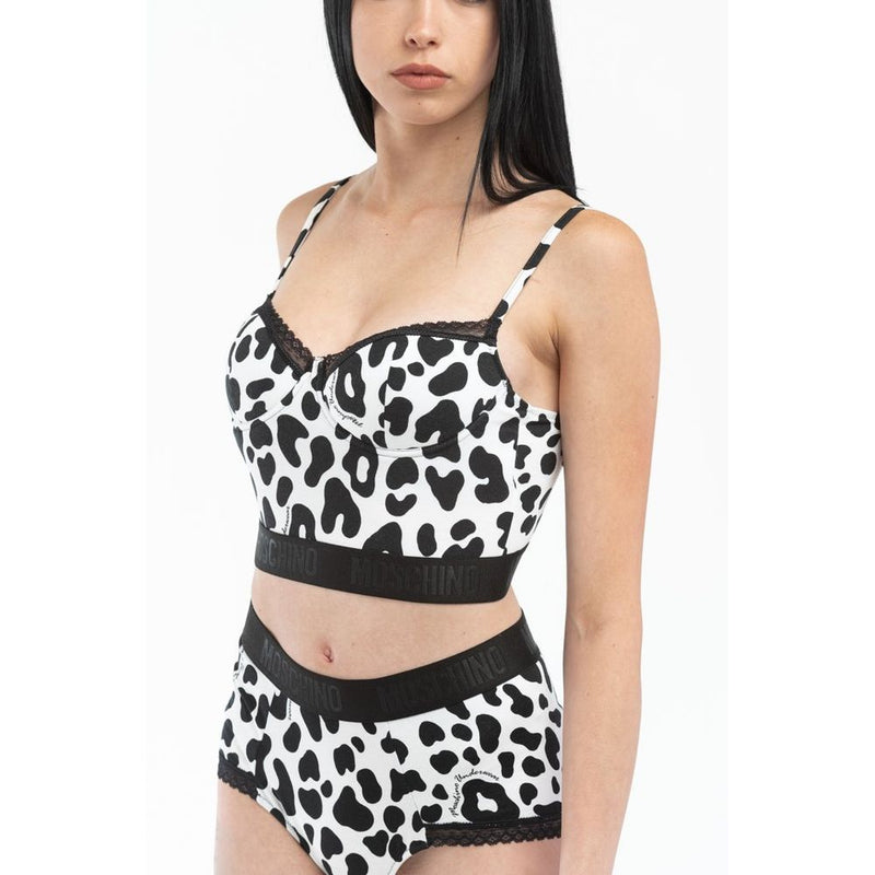 Moschino Black Modal Tank Top for Women