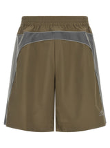 Balenciaga Gray Polyester Bermuda Shorts