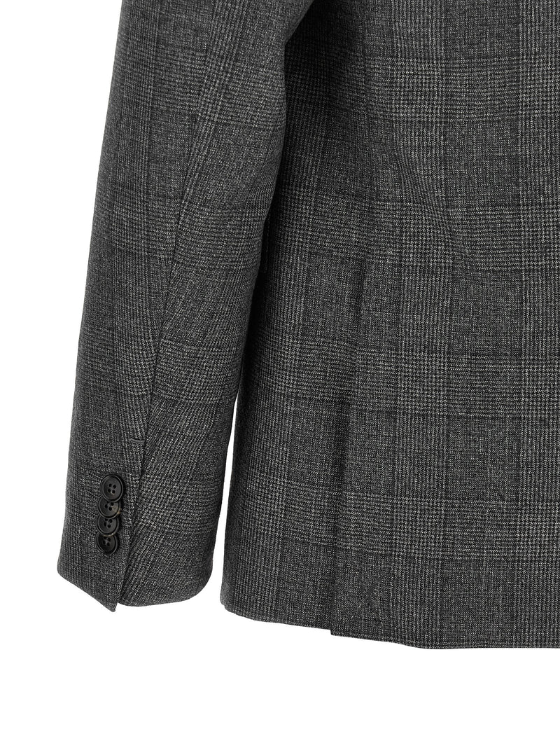 ZEGNA Gray Wool Two-Piece Suit - Classic Elegance