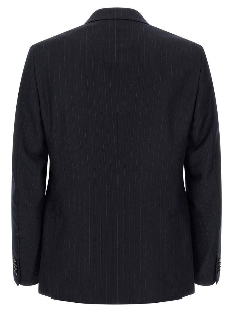 ZEGNA Blue Wool Two-Piece Suit - Timeless Elegance