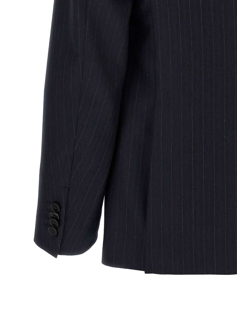 ZEGNA Blue Wool Two-Piece Suit - Timeless Elegance