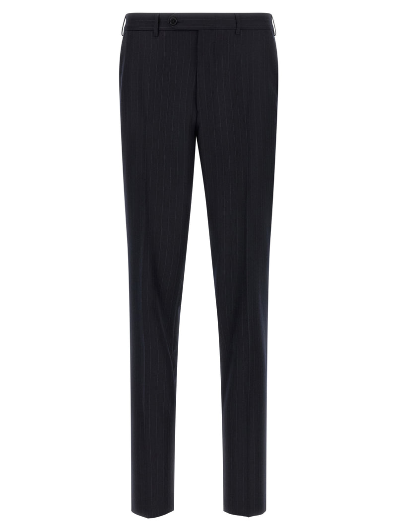 ZEGNA Blue Wool Two-Piece Suit - Timeless Elegance