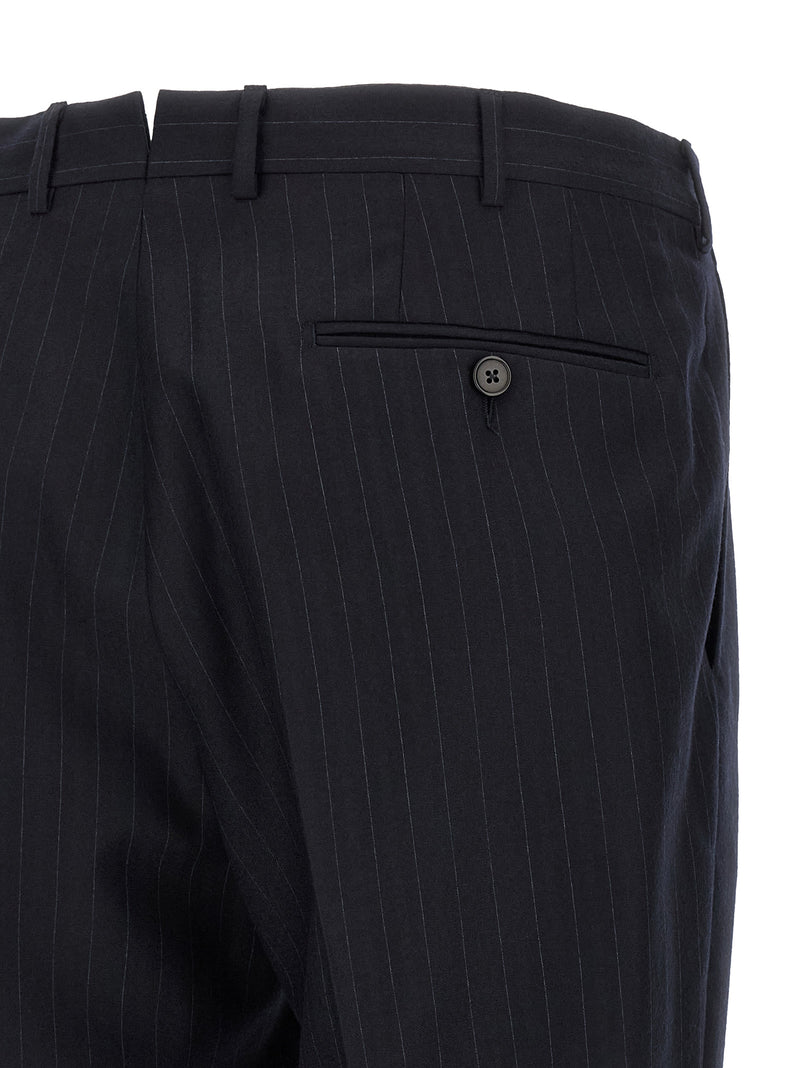ZEGNA Blue Wool Two-Piece Suit - Timeless Elegance