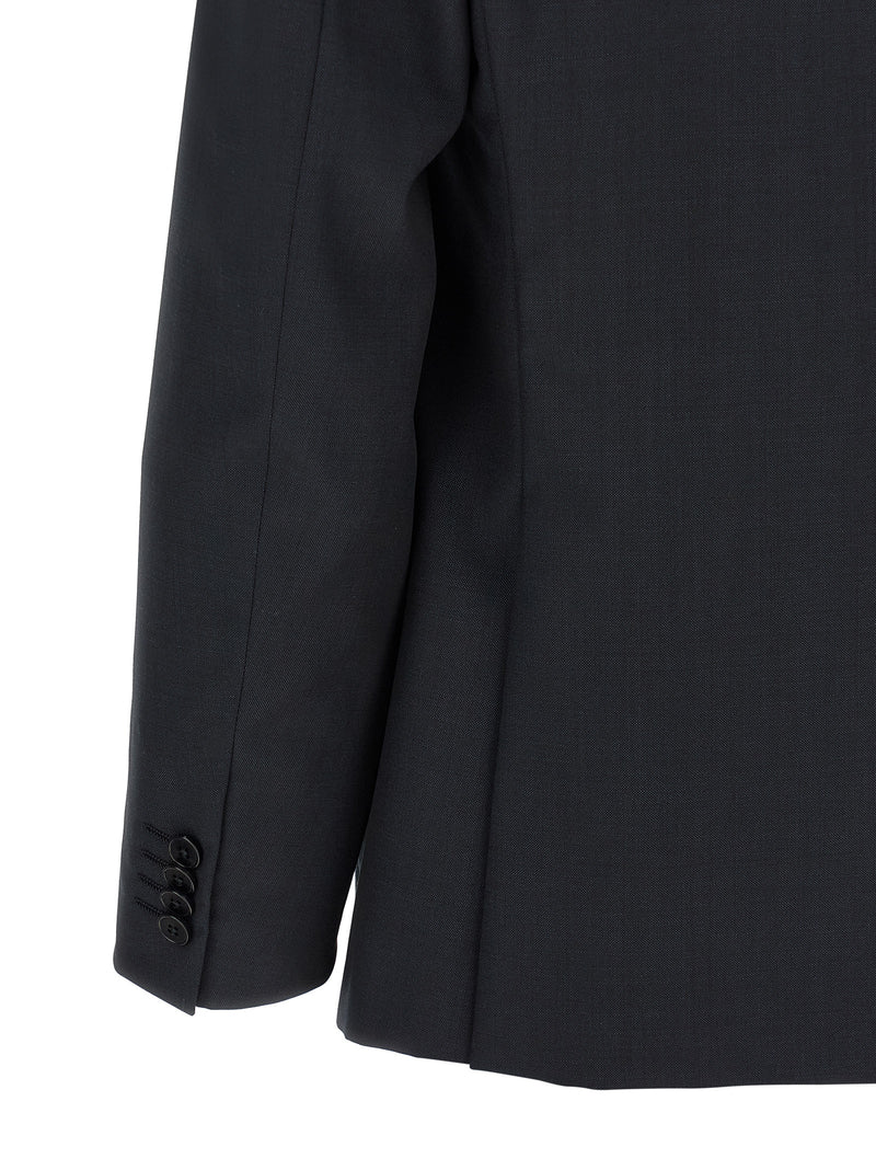 ZEGNA Blue Wool Two-Piece Suit for Men