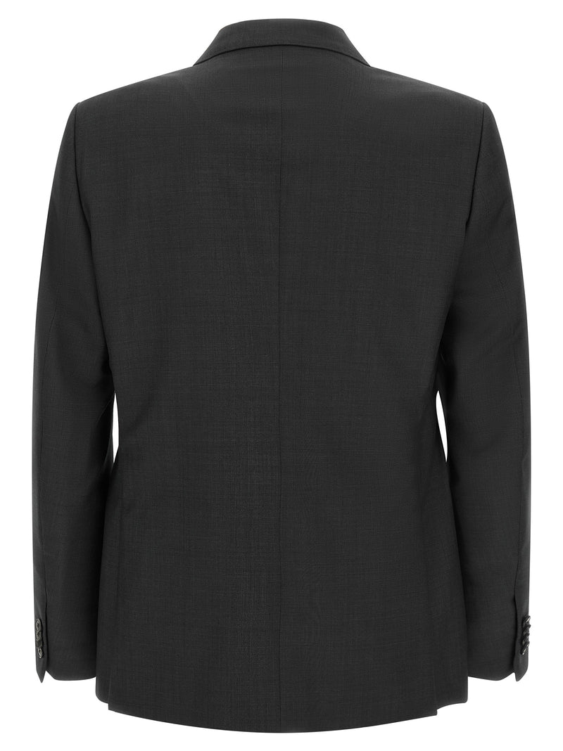ZEGNA Gray Wool Two-Piece Suit for Men