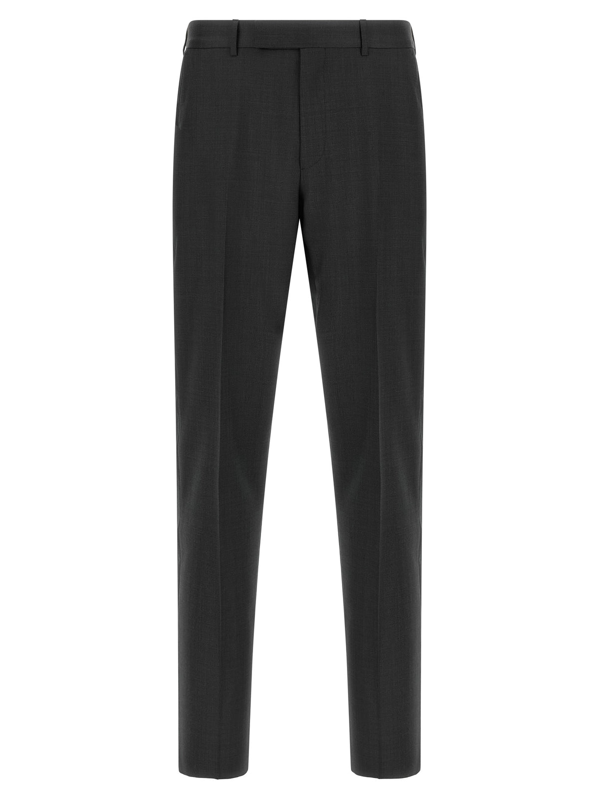 ZEGNA Gray Wool Two-Piece Suit