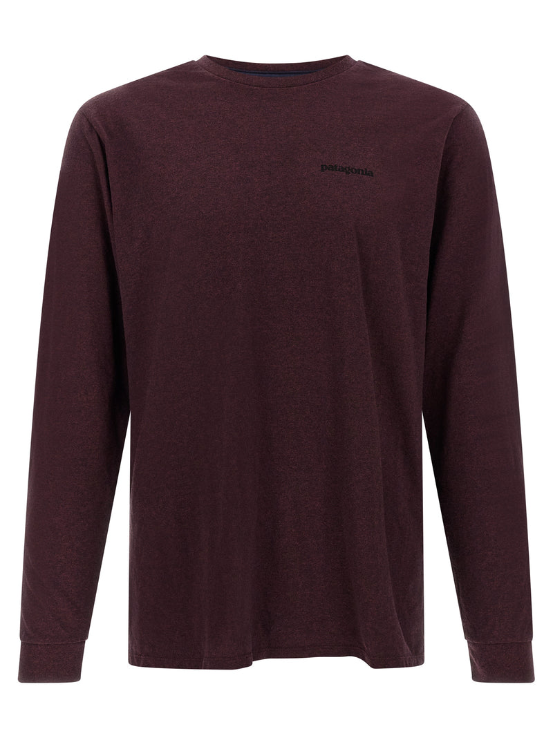 PATAGONIA Bordeaux Cotton T-Shirt - Sustainable Fashion