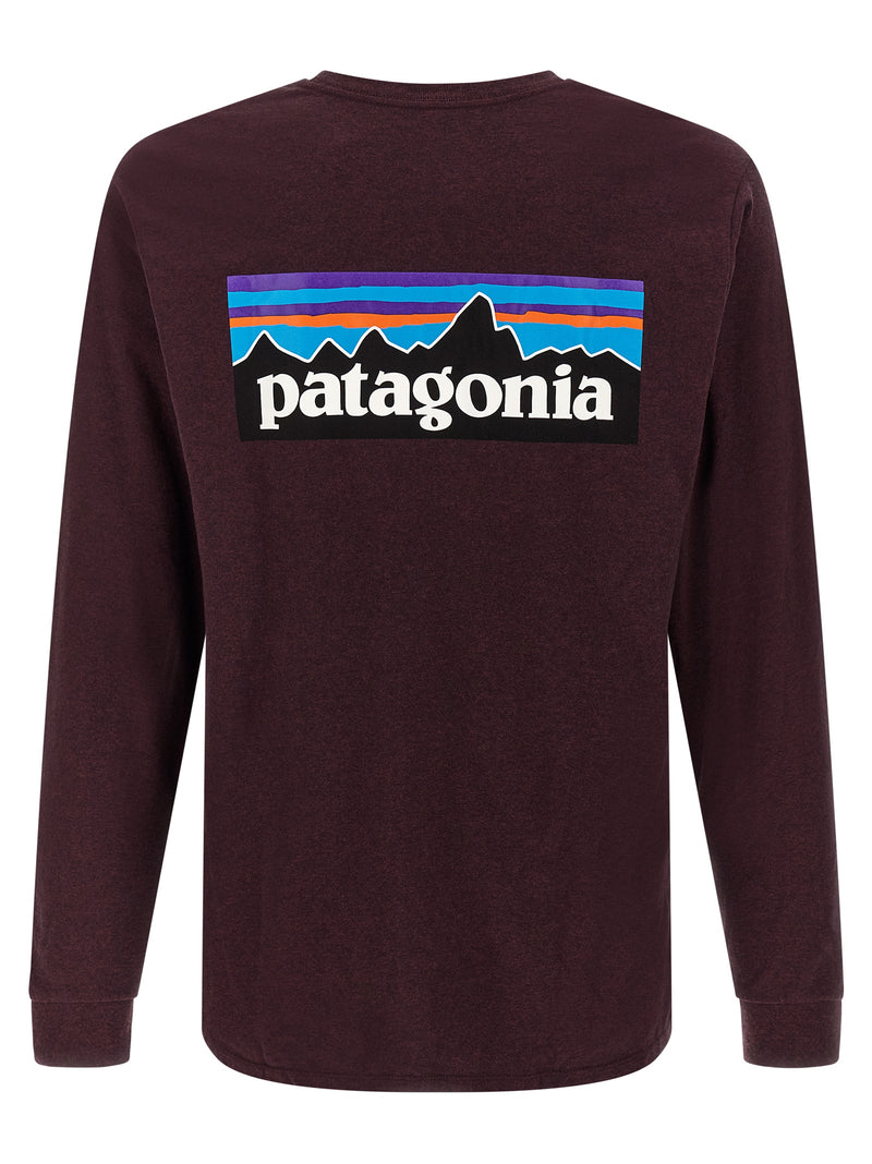PATAGONIA Bordeaux Cotton T-Shirt - Sustainable Fashion