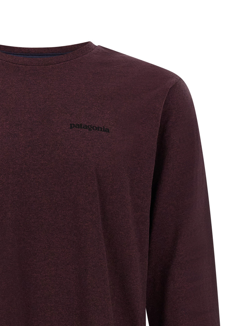 PATAGONIA Bordeaux Cotton T-Shirt - Sustainable Fashion
