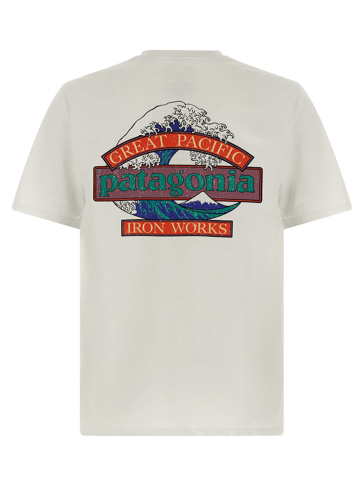PATAGONIA White Cotton T-Shirt