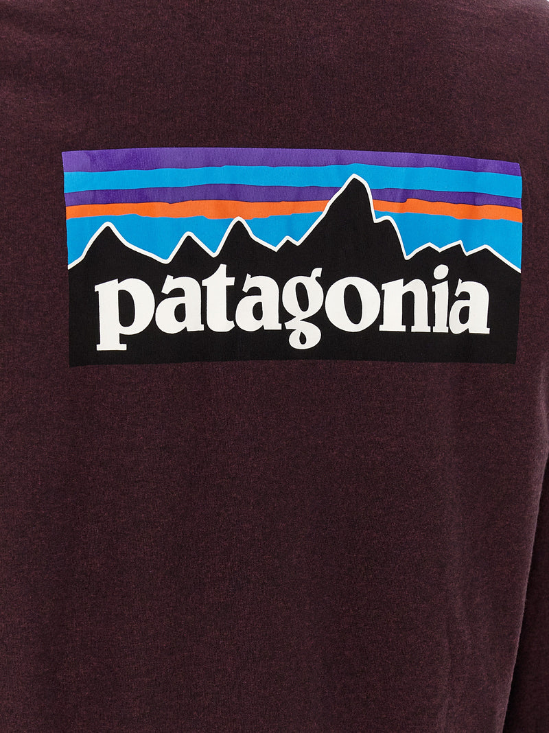 PATAGONIA Bordeaux Cotton T-Shirt - Sustainable Fashion