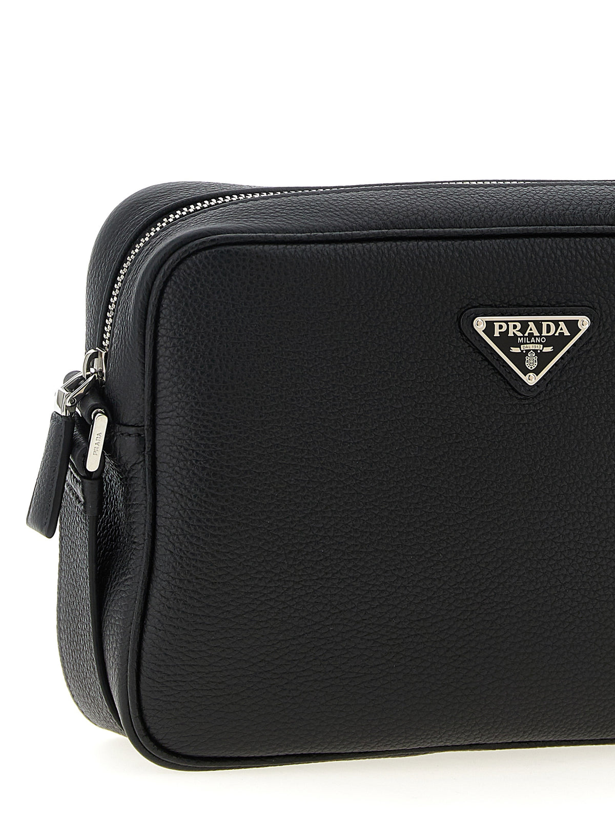 Prada Black Calfskin Crossbody Bag