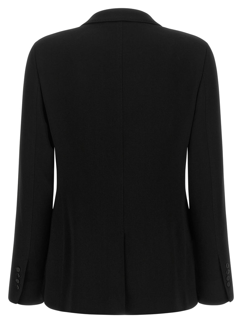 Alberto Biani Black Triacetate Blazer - Sophisticated Style