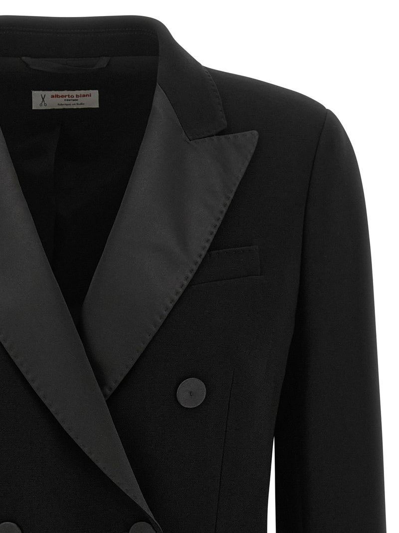 Alberto Biani Black Triacetate Blazer - Sophisticated Style
